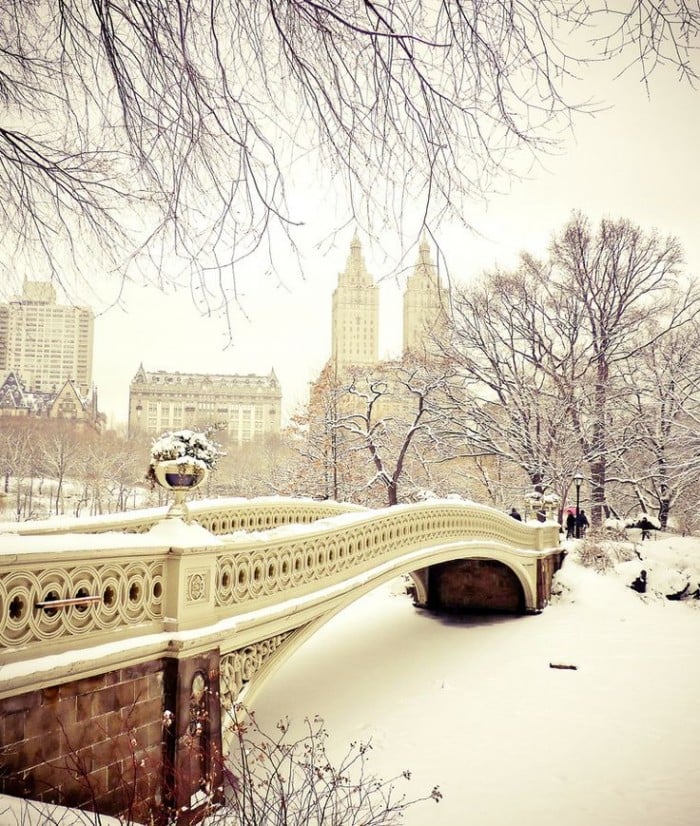 New York Sous La Neige Noel 20 photos magnifiques de New York sous la neige ! Le décor de rêve pour